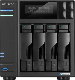 Asustor Lockerstor 4 AS6604T, 4GB RAM, 2x RJ-45 2.5GBase-T, 3x USB-A 3.0 (90-AS6604T00-MD30)