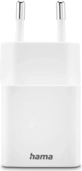 Hama Schnellladegerät 1x USB-C 1x USB-A PD 30W weiß
