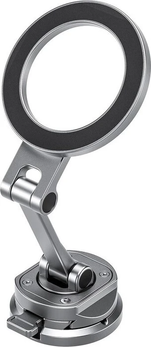 Leofoto PM-02 Magnetische Auto Handy-Halterung silber
