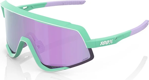 100% Glendale soft tact mint/hiper lavender mirror lens