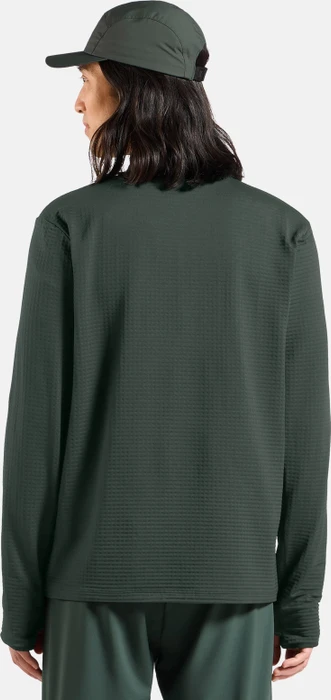 Odlo Essentials Thermal Half Zip Laufshirt langarm urban chic (Herren)