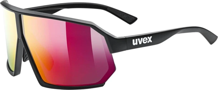 UVEX sportstyle 237 black matt/mirror red
