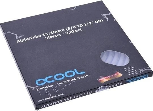 Alphacool AlphaTube HF, 13/10mm, 3m, klar