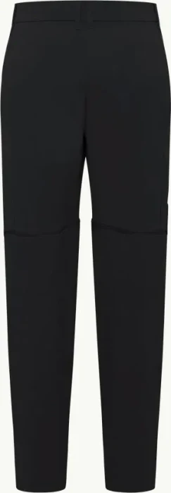 Jack Wolfskin Hikeout Zip-Off Hose lang schwarz (Herren)