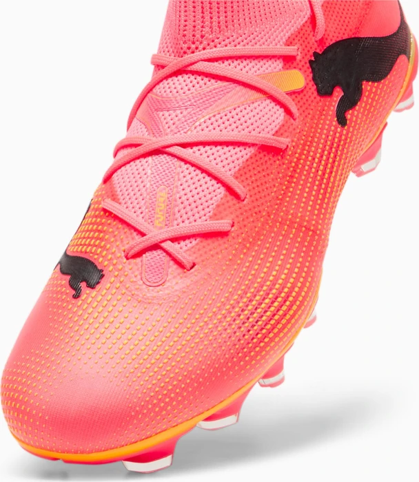Puma Future 7 Match FG/AG sunset glow/puma black/sun stream (Herren)