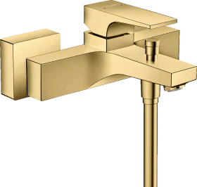 Hansgrohe Metropol Einhebel-Wannenmischer Aufputz mit Hebelgriff polished goldoptik