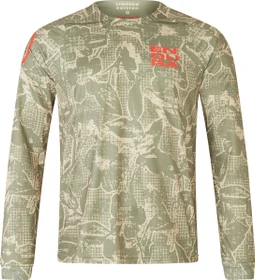 Endura Grid Floral LTD Trikot langarm tweed green (Herren)
