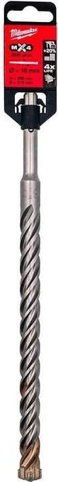 Milwaukee SDS-plus MX4 Hammerbohrer, 16x200x260mm, 1 Stück