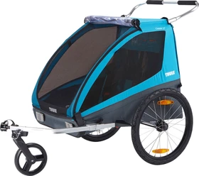 Thule Coaster XT Fahrradanhänger blau