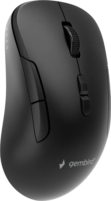 Gembird Wireless Bluetooth Mouse schwarz, USB/Bluetooth