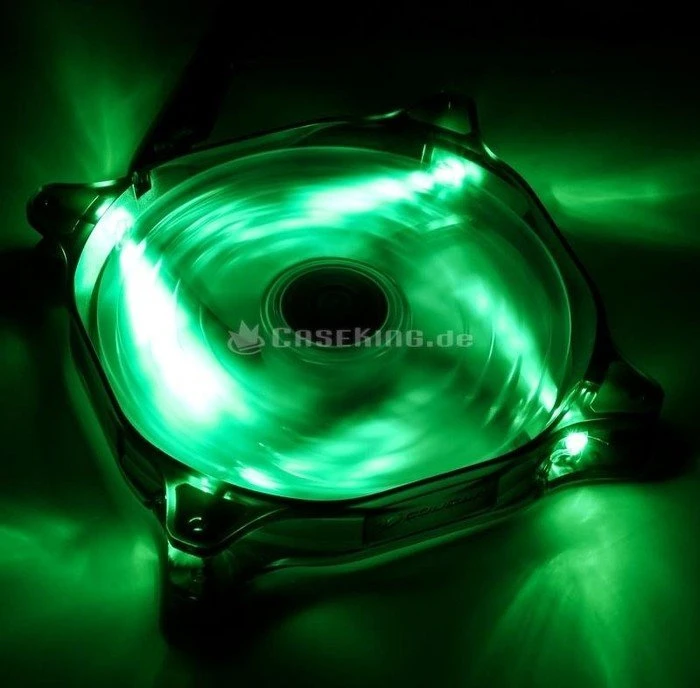 Cougar CFD LED D14HB-G grün, 140mm
