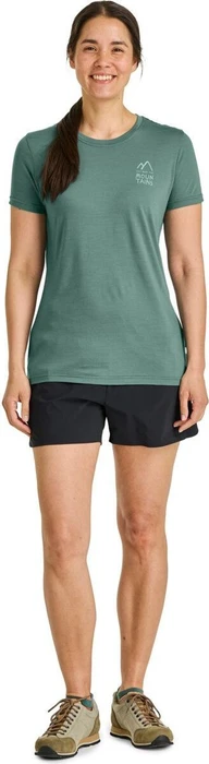 Ortovox 120 Cool Tec Mountain Duo Funktionsshirt kurzarm deep ocean (Damen)