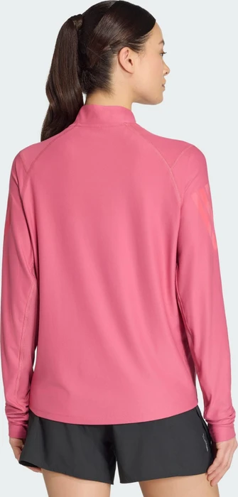 adidas Adi365 Iconic Running Half Zip Laufshirt langarm dual magenta (Damen)