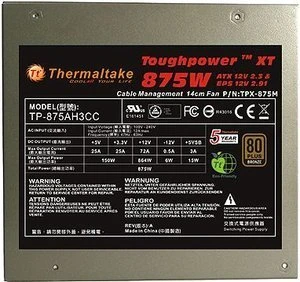 Thermaltake ToughPower XT 775W, ATX 2.3