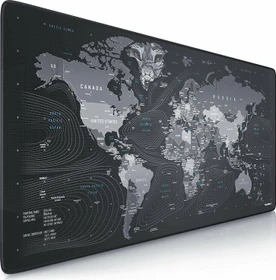 Titanwolf Global Wolf XXL Speed Gaming-Mauspad, schwarz/blau