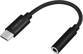 LogiLink USB-C auf 3.5mm-Klinke Audio Adapter