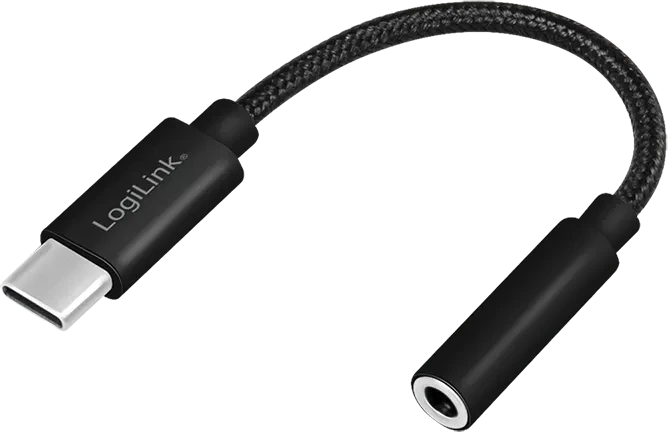 LogiLink USB-C auf 3.5mm-Klinke Audio Adapter