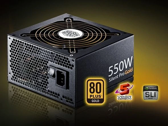 Cooler Master Silent Pro Gold 550W, ATX 2.3