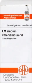 DHU Zincum Valerianicum LM VI Globuli, 5g