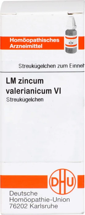 DHU Zincum Valerianicum LM Globuli