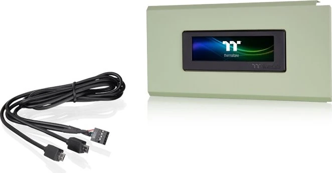 Thermaltake LCD Panel Kit 3.9" für Thermaltake Ceres Series/Thermaltake Ceres 300/Thermaltake Ceres 500, Monitor Kit, Matcha Green
