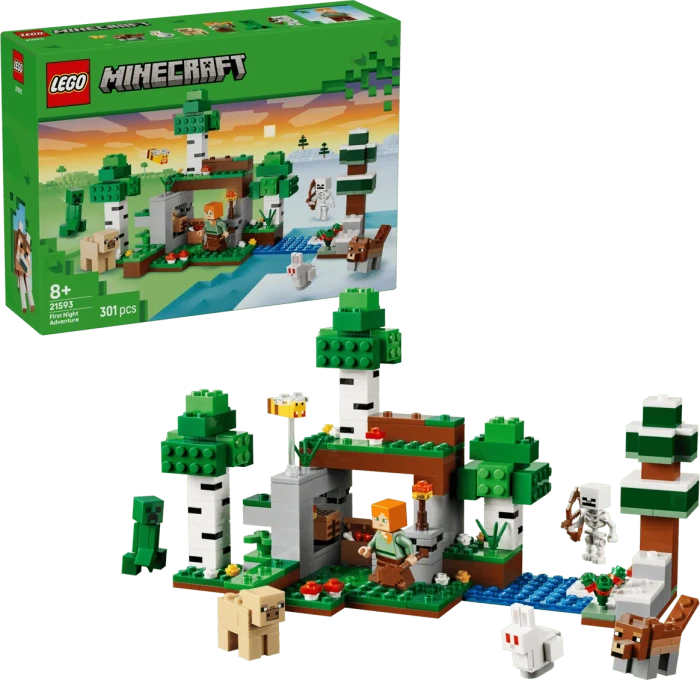 LEGO Minecraft - Erstes Abenteuer in der Nacht