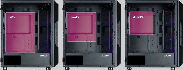 Zalman i3 Neo ARGB, schwarz, Glasfenster