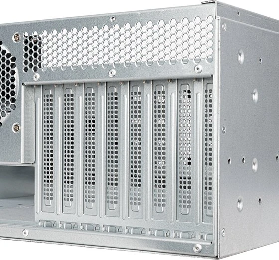 SilverStone RM45-360, Rackmount Storage, grau/schwarz, 4HE, ATX