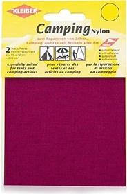 Kleiber Camping Nylon für Zelte selbstklebende Reparatur-Flicken bordeaux