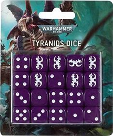 Games Workshop Warhammer 40.000 - Würfelset: Tyranids