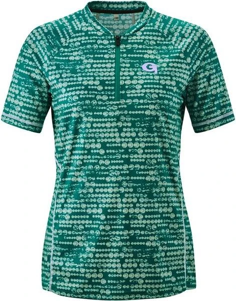 Gonso Boazzo Trikot kurzarm green allover (Damen)