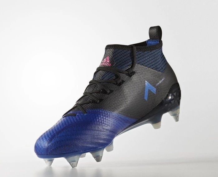 adidas Ace 17.1 Primeknit SG core black/footwear white/blue (Herren)