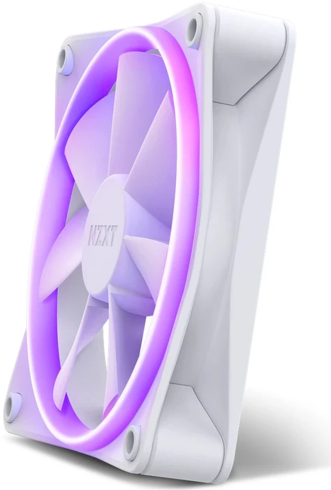 NZXT F Series F120 RGB, Matte White, weiß, 120mm