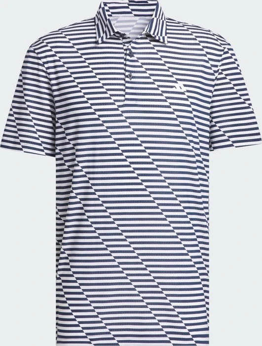 adidas Ultimate365 Mesh Print Poloshirt kurzarm collegiate navy/white (Herren)