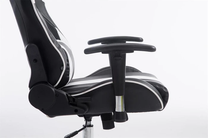 CLP Racing Limit V2 Kunstleder Gamingstuhl, schwarz/weiß