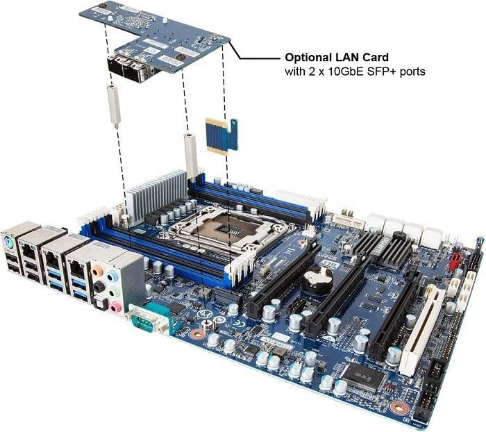 GIGABYTE MW50-SV0 (Intel 2011-3)
