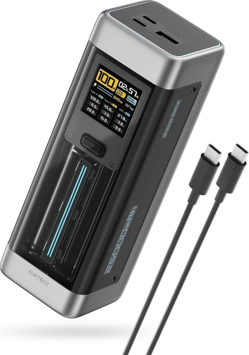 Cuktech 20 Powerbank 25000mAh silber
