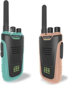 Kidywolf Kidytalk Walkie Talkies blau/rosa, 2er-Pack