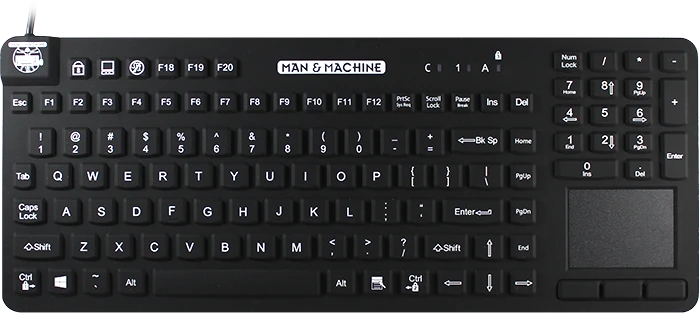 Man & Machine Really Cool Touch Keyboard, DE