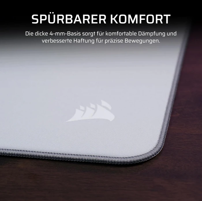 Corsair MM PRO Control Gaming Mouse Pad - Medium 320x300mm, grau