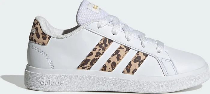 adidas Grand Court 2.0 cloud white/magic beige/matte gold (Junior)
