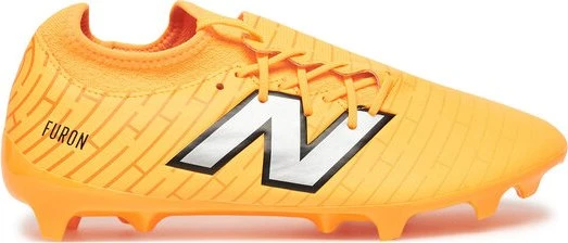 New Balance Furon Team FG V8 sun glow/metallic silver/black