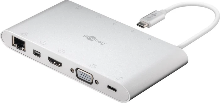 goobay USB-C Multiport-Adapter, USB-C 3.0 [Stecker]