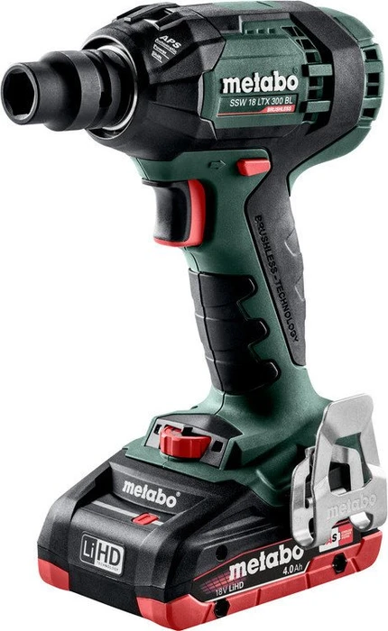 Metabo SSW 18 LTX 300 BL Akku-Schlagschrauber inkl. Koffer + 2 Akkus 4.0Ah