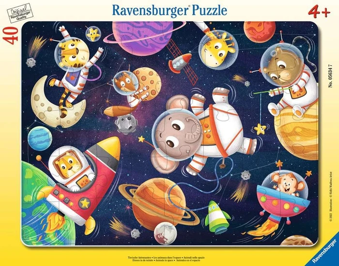 Ravensburger Puzzle Tierische Astronauten
