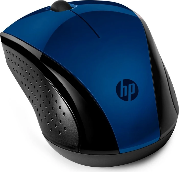 HP Wireless Mouse 220 Chrome Edition schwarz/blau, USB