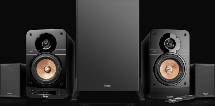 Teufel Ultima 25 Aktiv Surround 4.1-Set Night Black