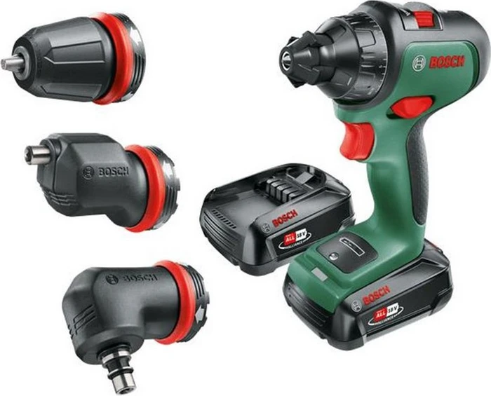 Bosch DIY AdvancedDrill 18 Akku-Bohrschrauber inkl. Koffer + 2 Akkus 2.5Ah + Zubehör
