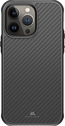 Black Rock Robust Case Real Carbon für Apple iPhone 14 Pro Max schwarz