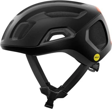 POC Ventral Air MIPS Helm uranium black matt/fluorescent orange matt